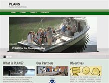 Tablet Screenshot of plansforthebay.org